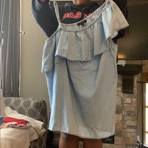 Lane Bryant off the shoulder shirt